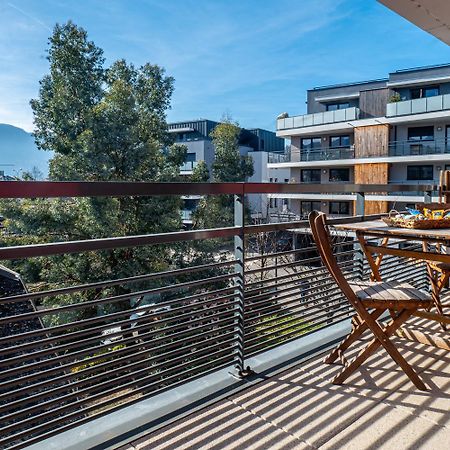 La Parenthese - Annecy- Grande Terrasse - Chambre - Garage Esterno foto