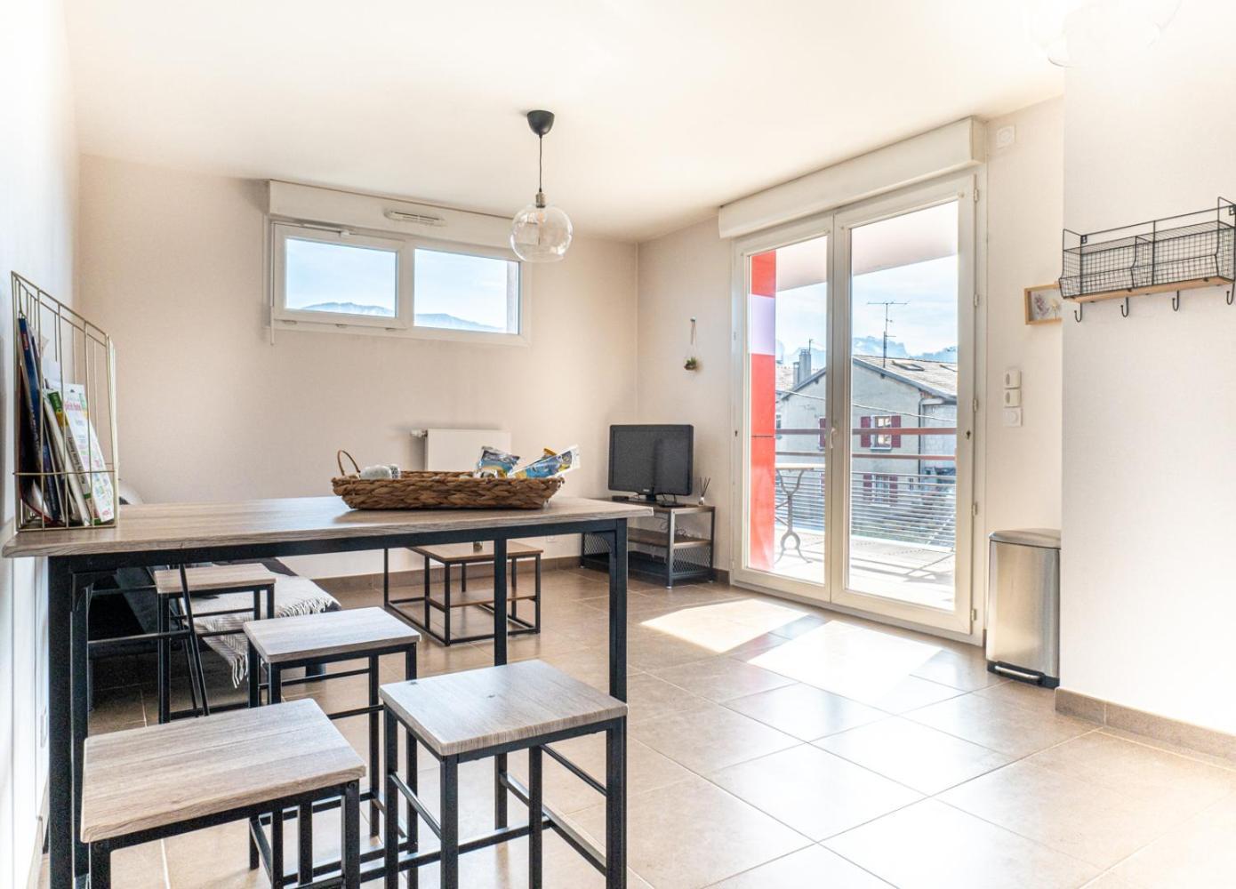 La Parenthese - Annecy- Grande Terrasse - Chambre - Garage Esterno foto